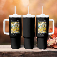 Limoncello Amalfi Coast Tumbler With Handle Lemon Lover Italian Summer Fruit