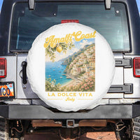 Amalfi Coast La Dolce Vita Italy Spare Tire Cover Vintage Summer Amalfi Coast