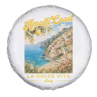Amalfi Coast La Dolce Vita Italy Spare Tire Cover Vintage Summer Amalfi Coast