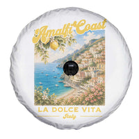 Amalfi Coast La Dolce Vita Italy Spare Tire Cover Vintage Summer Amalfi Coast