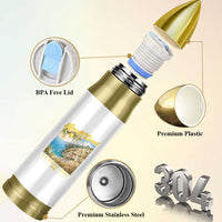 Amalfi Coast La Dolce Vita Italy Bullet Tumbler Vintage Summer Amalfi Coast