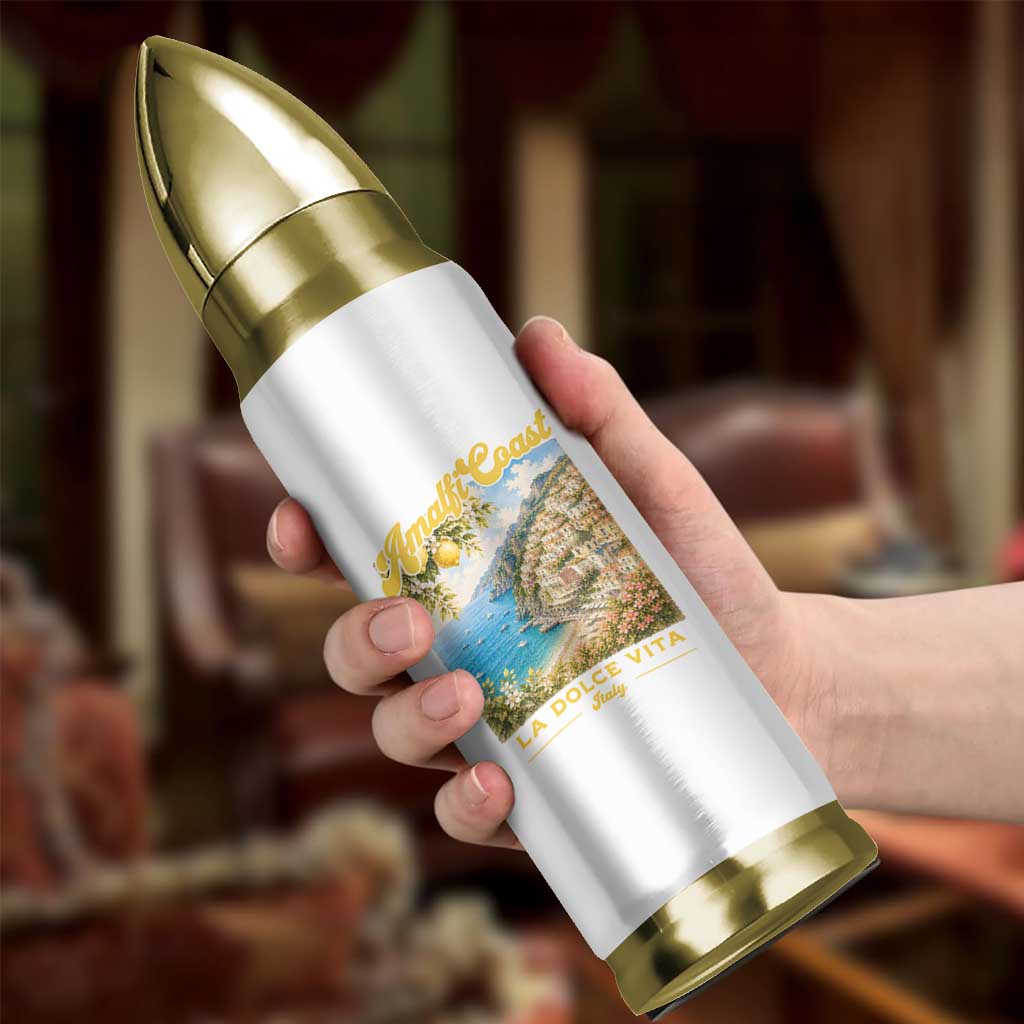 Amalfi Coast La Dolce Vita Italy Bullet Tumbler Vintage Summer Amalfi Coast