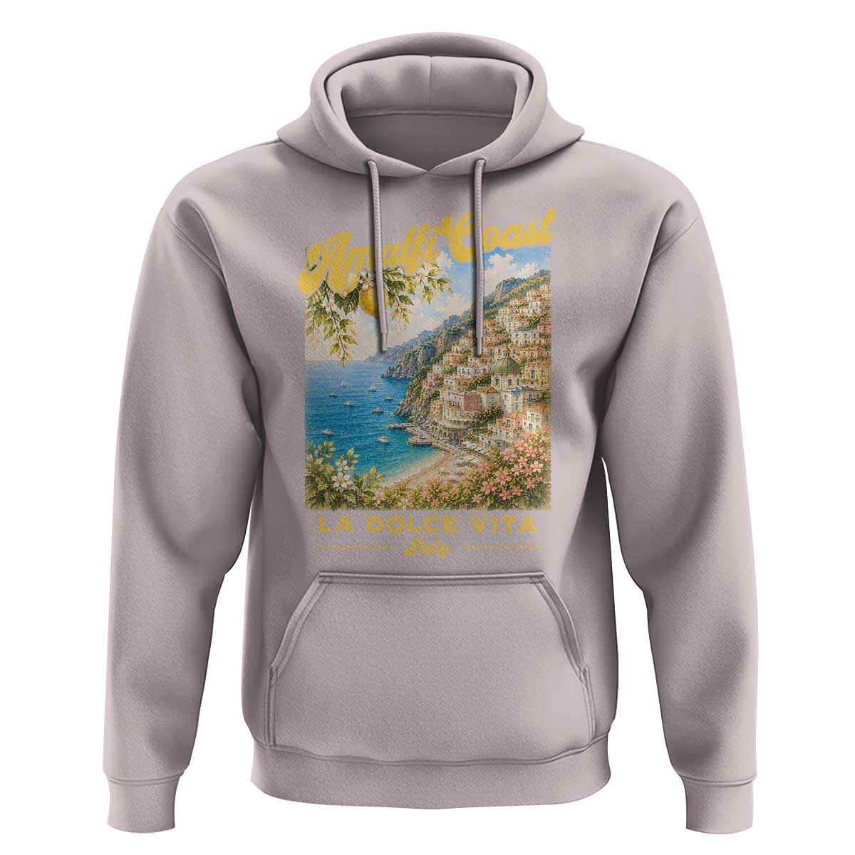 Amalfi Coast La Dolce Vita Italy Hoodie Vintage Summer Amalfi Coast