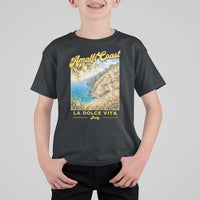 Amalfi Coast La Dolce Vita Italy T Shirt For Kid Vintage Summer Amalfi Coast