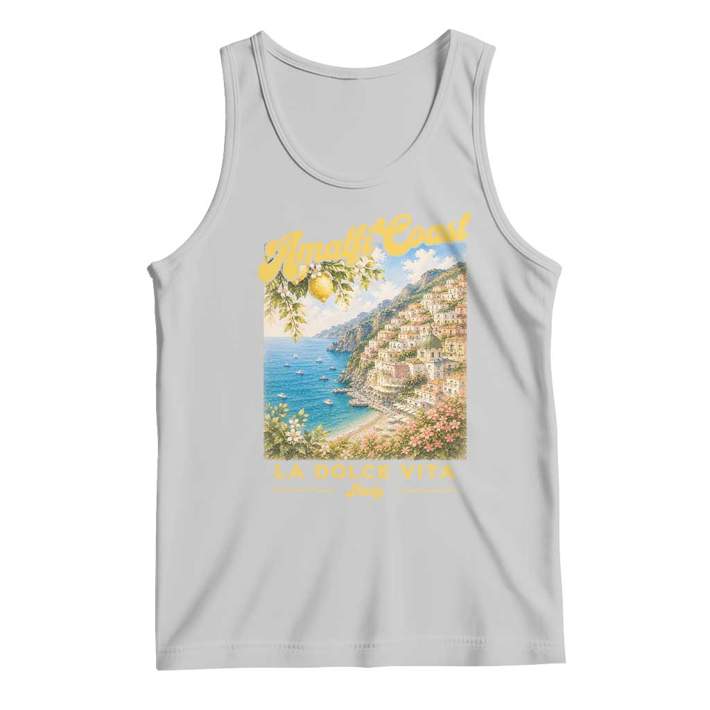 Amalfi Coast La Dolce Vita Italy Tank Top Vintage Summer Amalfi Coast