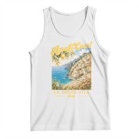 Amalfi Coast La Dolce Vita Italy Tank Top Vintage Summer Amalfi Coast