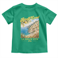 Amalfi Coast La Dolce Vita Italy Toddler T Shirt Vintage Summer Amalfi Coast