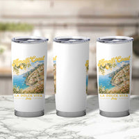 Amalfi Coast La Dolce Vita Italy Tumbler Cup Vintage Summer Amalfi Coast