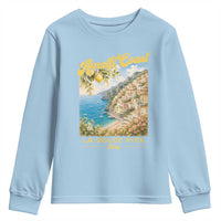Amalfi Coast La Dolce Vita Italy Youth Sweatshirt Vintage Summer Amalfi Coast