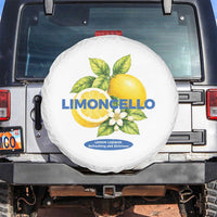 Vintage Limoncello Lemon Liqueur Spare Tire Cover Citrus Fruit Botanical Italian Summer Graphic
