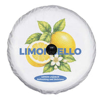 Vintage Limoncello Lemon Liqueur Spare Tire Cover Citrus Fruit Botanical Italian Summer Graphic
