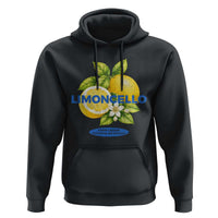 Vintage Limoncello Lemon Liqueur Hoodie Citrus Fruit Botanical Italian Summer Graphic