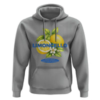 Vintage Limoncello Lemon Liqueur Hoodie Citrus Fruit Botanical Italian Summer Graphic
