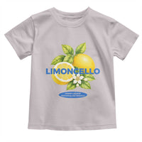 Vintage Limoncello Lemon Liqueur Toddler T Shirt Citrus Fruit Botanical Italian Summer Graphic