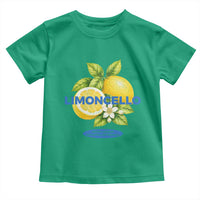 Vintage Limoncello Lemon Liqueur Toddler T Shirt Citrus Fruit Botanical Italian Summer Graphic