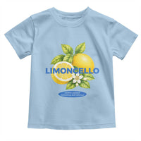 Vintage Limoncello Lemon Liqueur Toddler T Shirt Citrus Fruit Botanical Italian Summer Graphic