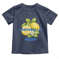 Vintage Limoncello Lemon Liqueur Toddler T Shirt Citrus Fruit Botanical Italian Summer Graphic