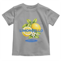 Vintage Limoncello Lemon Liqueur Toddler T Shirt Citrus Fruit Botanical Italian Summer Graphic