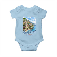 Amalfi Coast Baby Onesie La Dolce Vita Italy Coastal Village Vintage Mediterranean Paradise
