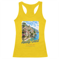 Amalfi Coast Racerback Tank Top La Dolce Vita Italy Coastal Village Vintage Mediterranean Paradise