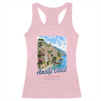 Amalfi Coast Racerback Tank Top La Dolce Vita Italy Coastal Village Vintage Mediterranean Paradise