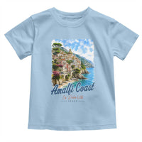 Amalfi Coast Toddler T Shirt La Dolce Vita Italy Coastal Village Vintage Mediterranean Paradise