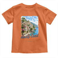 Amalfi Coast Toddler T Shirt La Dolce Vita Italy Coastal Village Vintage Mediterranean Paradise