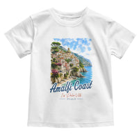 Amalfi Coast Toddler T Shirt La Dolce Vita Italy Coastal Village Vintage Mediterranean Paradise
