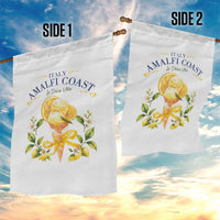 Amalfi Coast Limoncello Gelato Garden Flag La Dolce Vita Italy Lemon Dessert Summer