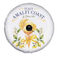Amalfi Coast Limoncello Gelato Spare Tire Cover La Dolce Vita Italy Lemon Dessert Summer