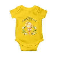 Amalfi Coast Limoncello Gelato Baby Onesie La Dolce Vita Italy Lemon Dessert Summer