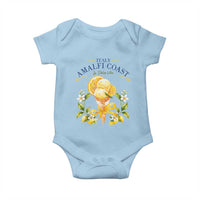 Amalfi Coast Limoncello Gelato Baby Onesie La Dolce Vita Italy Lemon Dessert Summer