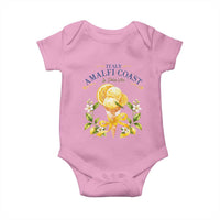 Amalfi Coast Limoncello Gelato Baby Onesie La Dolce Vita Italy Lemon Dessert Summer