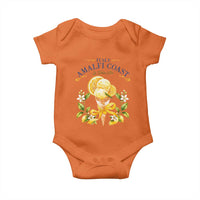Amalfi Coast Limoncello Gelato Baby Onesie La Dolce Vita Italy Lemon Dessert Summer
