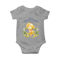 Amalfi Coast Limoncello Gelato Baby Onesie La Dolce Vita Italy Lemon Dessert Summer