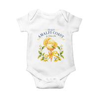 Amalfi Coast Limoncello Gelato Baby Onesie La Dolce Vita Italy Lemon Dessert Summer