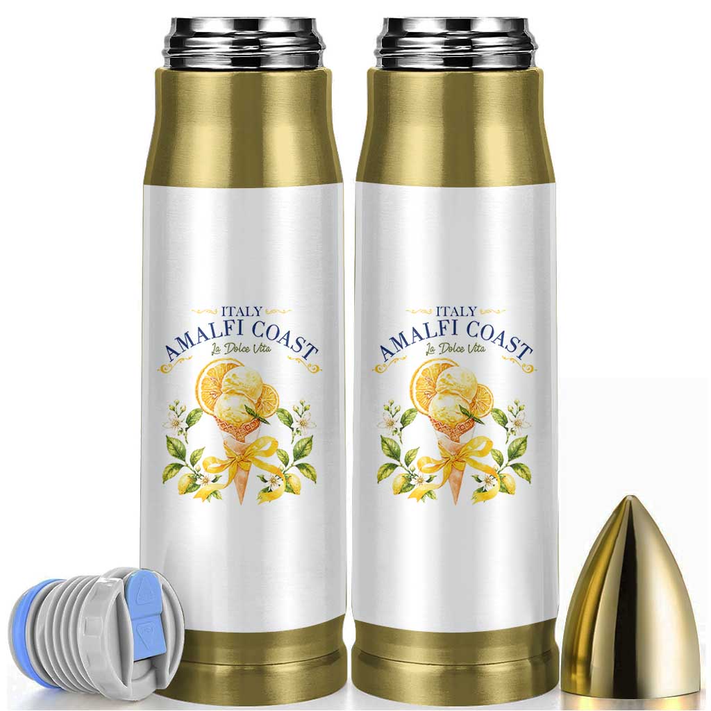 Amalfi Coast Limoncello Gelato Bullet Tumbler La Dolce Vita Italy Lemon Dessert Summer