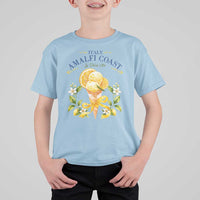 Amalfi Coast Limoncello Gelato T Shirt For Kid La Dolce Vita Italy Lemon Dessert Summer