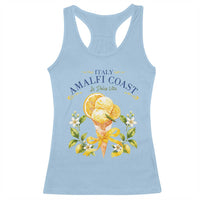 Amalfi Coast Limoncello Gelato Racerback Tank Top La Dolce Vita Italy Lemon Dessert Summer