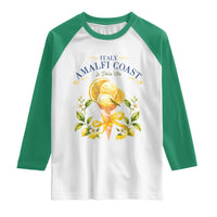 Amalfi Coast Limoncello Gelato Raglan Shirt La Dolce Vita Italy Lemon Dessert Summer