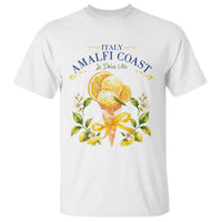 Amalfi Coast Limoncello Gelato T Shirt La Dolce Vita Italy Lemon Dessert Summer