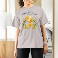 Amalfi Coast Limoncello Gelato T Shirt For Women La Dolce Vita Italy Lemon Dessert Summer