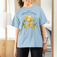 Amalfi Coast Limoncello Gelato T Shirt For Women La Dolce Vita Italy Lemon Dessert Summer