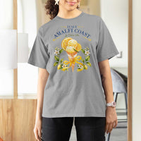Amalfi Coast Limoncello Gelato T Shirt For Women La Dolce Vita Italy Lemon Dessert Summer
