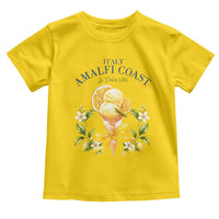 Amalfi Coast Limoncello Gelato Toddler T Shirt La Dolce Vita Italy Lemon Dessert Summer