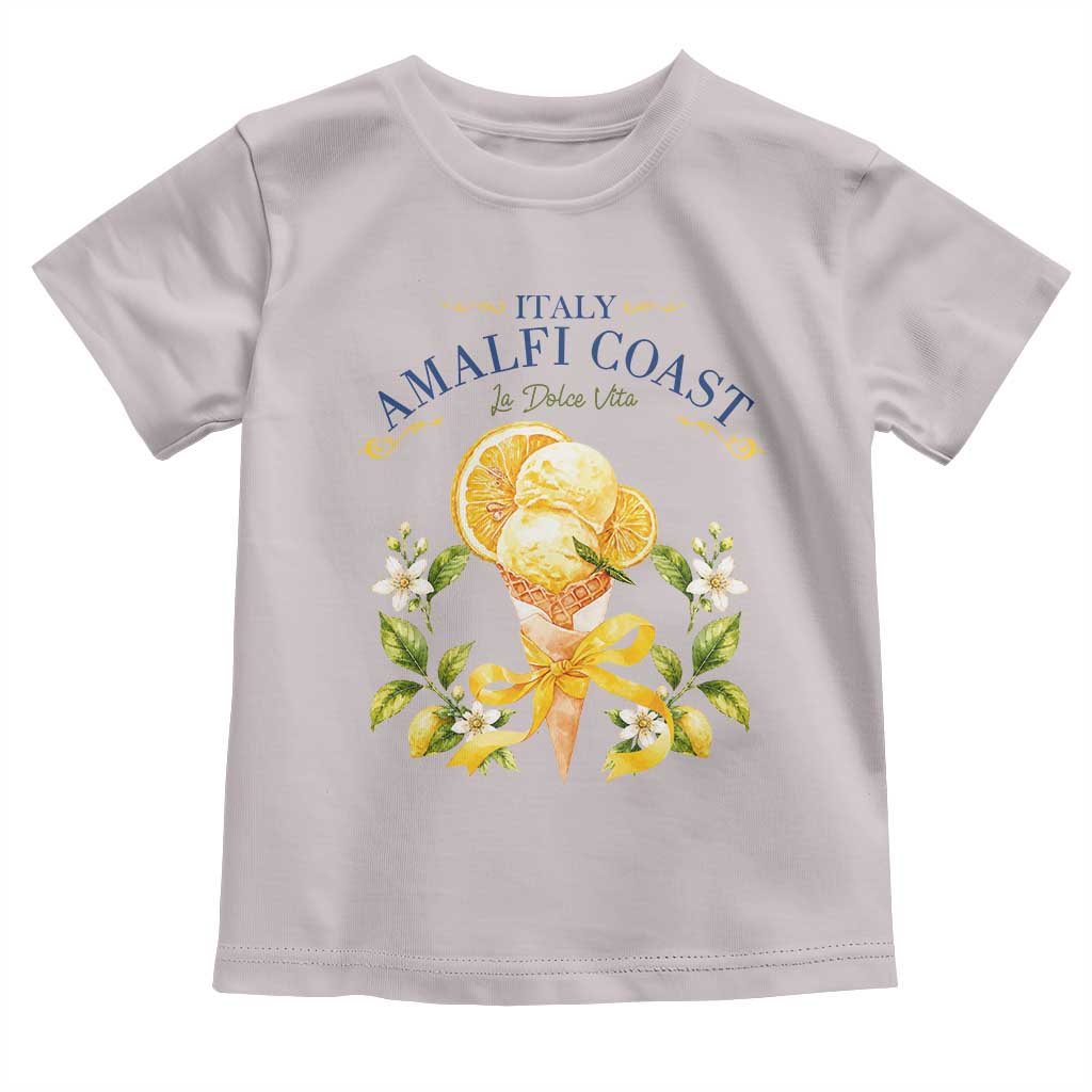 Amalfi Coast Limoncello Gelato Toddler T Shirt La Dolce Vita Italy Lemon Dessert Summer