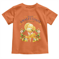 Amalfi Coast Limoncello Gelato Toddler T Shirt La Dolce Vita Italy Lemon Dessert Summer