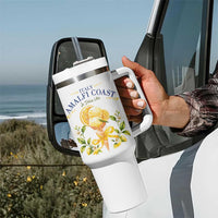 Amalfi Coast Limoncello Gelato Tumbler With Handle La Dolce Vita Italy Lemon Dessert Summer