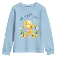 Amalfi Coast Limoncello Gelato Youth Sweatshirt La Dolce Vita Italy Lemon Dessert Summer