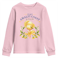 Amalfi Coast Limoncello Gelato Youth Sweatshirt La Dolce Vita Italy Lemon Dessert Summer